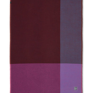 Vitra Vitra Colour Block Blanket blue bordeaux