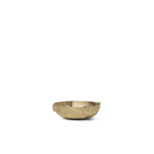ferm LIVING Bowl kandelaar messing ferm LIVING Bowl kandelaar messing
