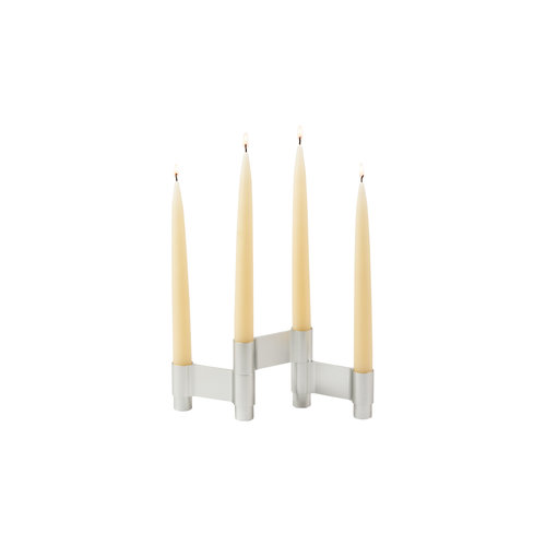 Studio About Candleholder Link polished aluminium