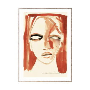 Paper Collective Paper collective C print Red Portrait 50x70