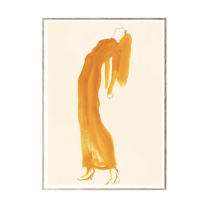 Paper Collective Print The Saffron Dress 30x40