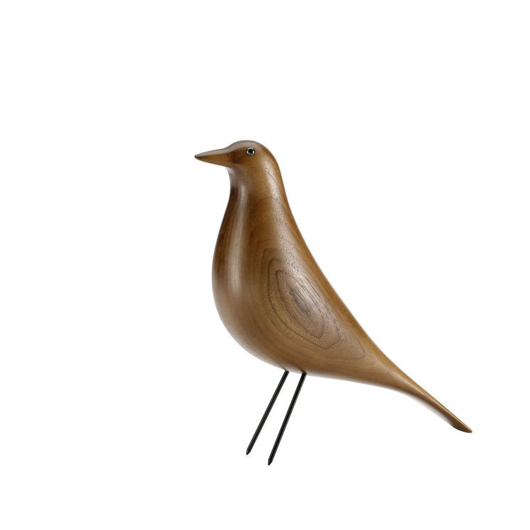 Vitra Vogel Eames House Bird walnoot