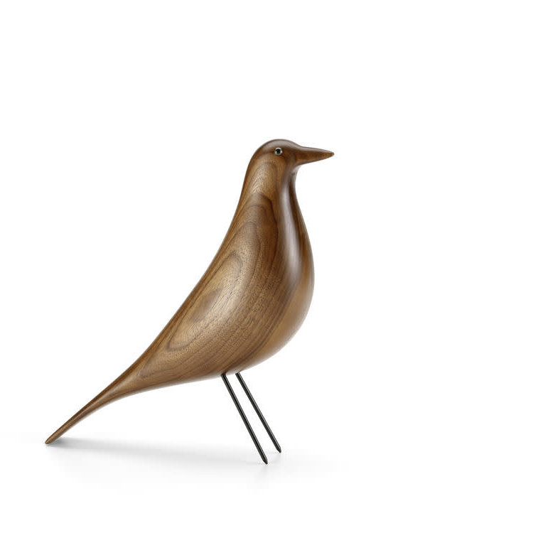 Vitra Vogel Eames House Bird walnoot