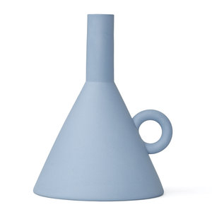 Rotganzen Candle Holder Funnel blue