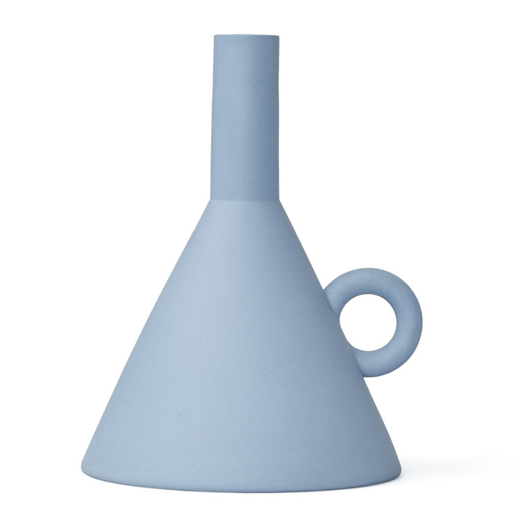 Rotganzen Rotganzen candle holder Funnel blue