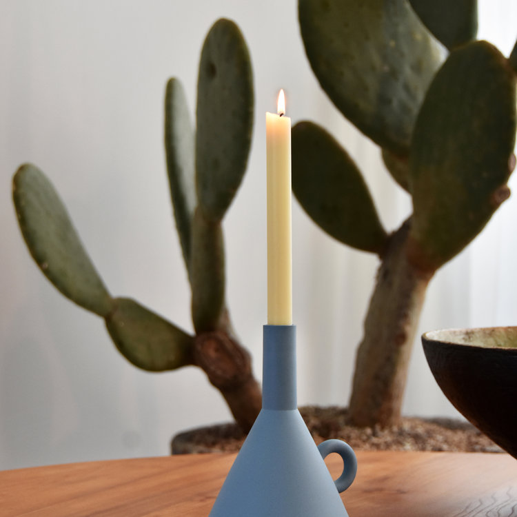 Rotganzen Rotganzen candle holder Funnel blue