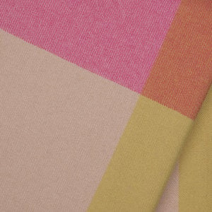 Vitra Vitra deken Colour Block roze beige