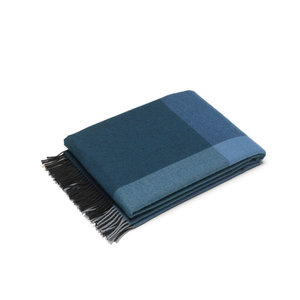 Vitra Vitra Colour Block Blanket black blue