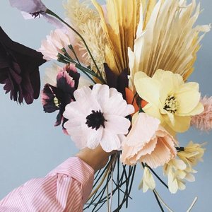 Studio About Studio About paper flower Pampas sand