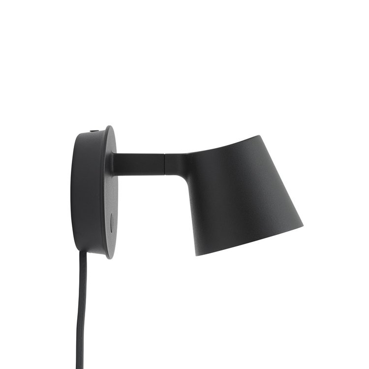 Muuto Muuto wall lamp Tip black