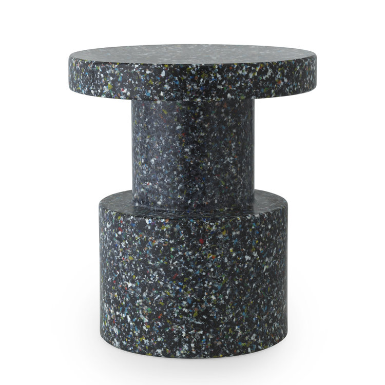 Normann Copenhagen Bit Stool black multi