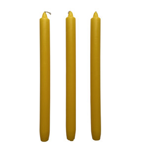 Groen+Akker Set of 3 candles yellow