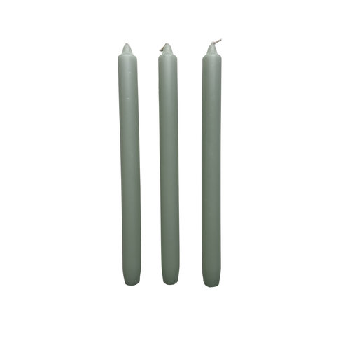 Groen+Akker Set of 3 candles mint