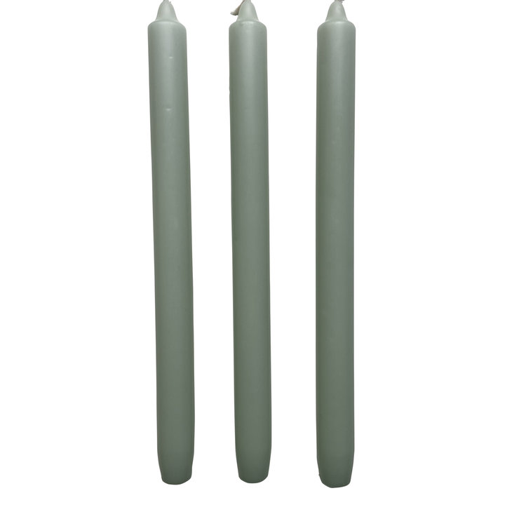 Groen+Akker Set of 3 candles mint