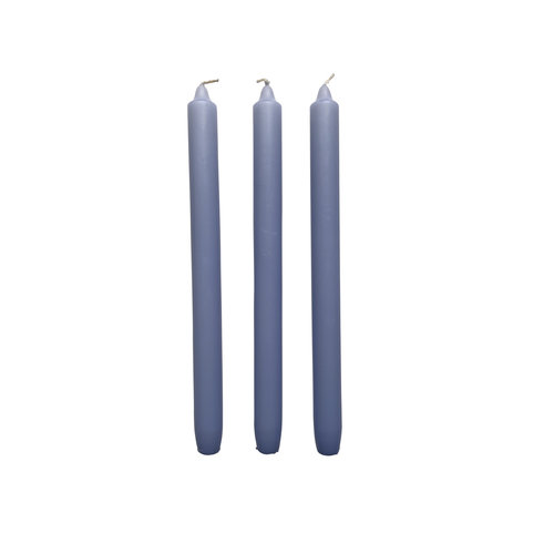 Groen+Akker Set of  3 candles lavender