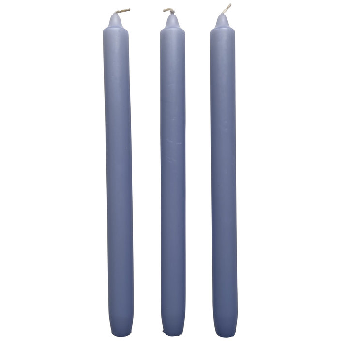 Groen+Akker Set of  3 candles lavender