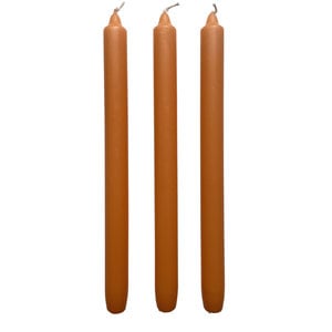 Groen+Akker Set of 3 candles orange