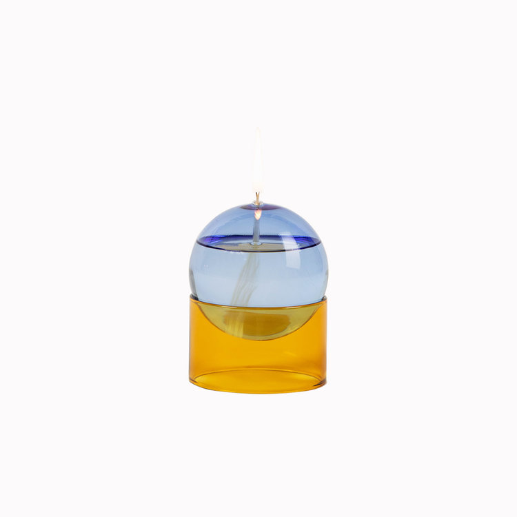 Studio About Studio About oil lamp Oil Bubble low blue-yellow