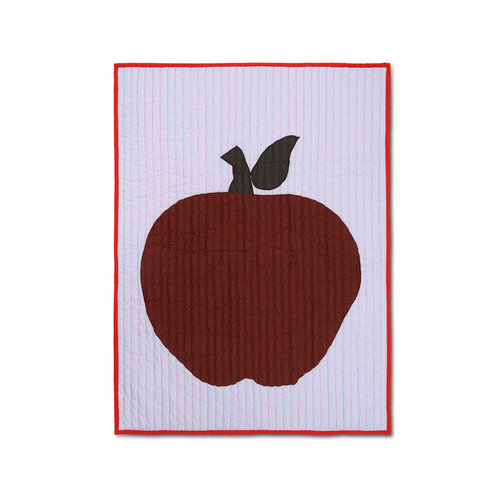ferm LIVING Deken Quilted Appel Lila ferm LIVING Deken Quilted Appel Lila