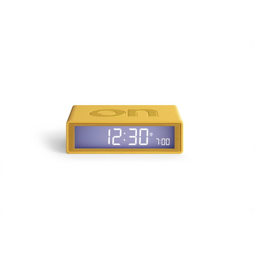 Lexon Alarm clock Flip+ yellow
