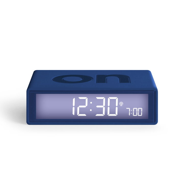 Lexon Lexon alarm clock Flip+ dark blue