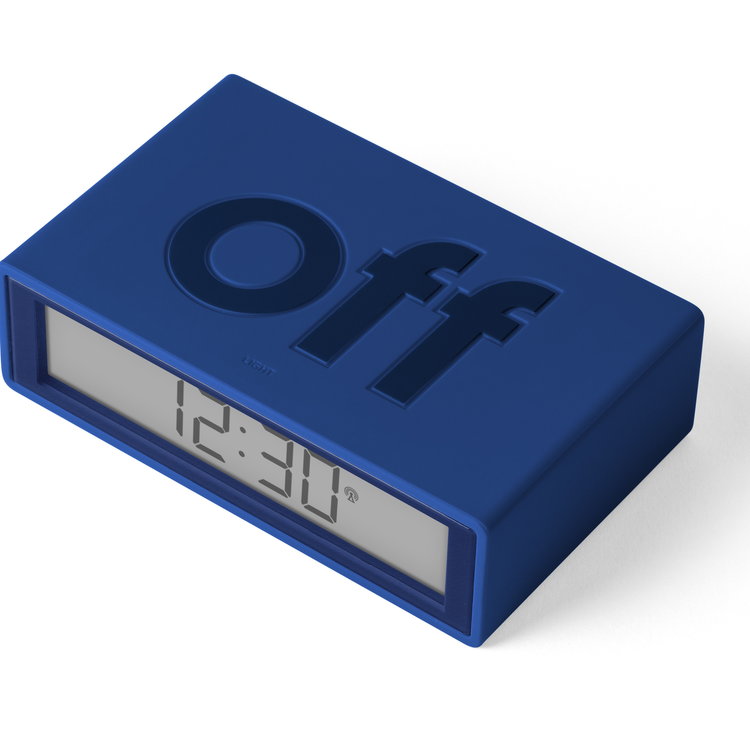 Lexon Lexon alarm clock Flip+ dark blue