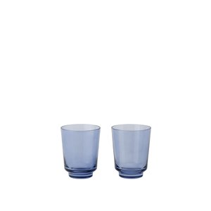 Muuto Muuto set of 2 glasses 30cl Raise indigo