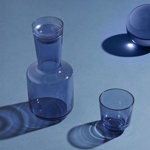 Muuto Muuto set 2 glazen 30cl Raise indigo