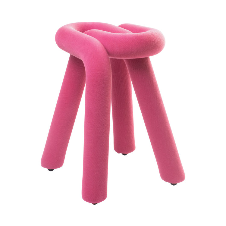 Moustache Bold Stool pink