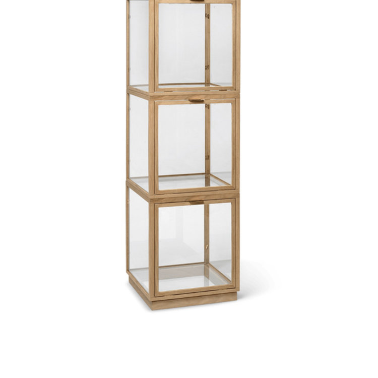 ferm LIVING ferm LIVING base for glass display case Miru oak