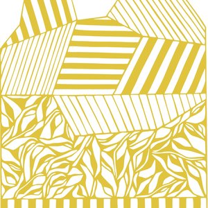 Studio About Studio About papercut A3 corn yellow