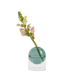 Studio About Vase Flower Bubble standing cyan
