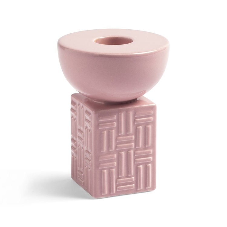 &k amsterdam &k candleholder Stack pink