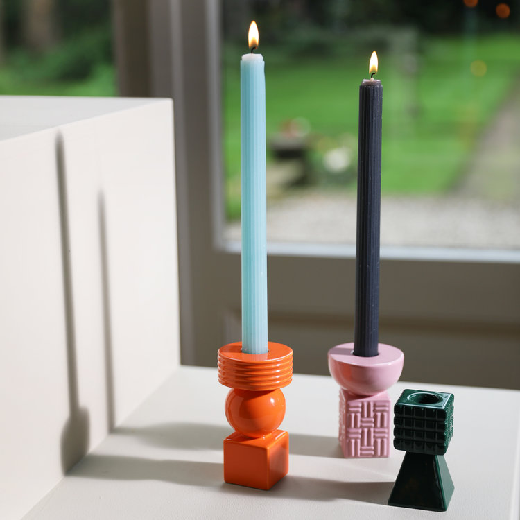 &k amsterdam &k candleholder Stack pink