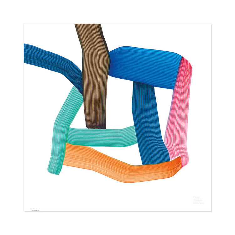 Vitra Poster Bouroullec multicolour