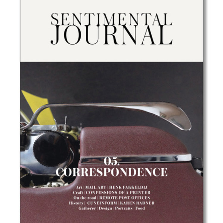 Magazine Sentimental Journal n5 correspondance
