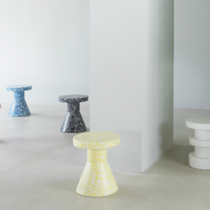 Normann Copenhagen Bit Stool cone blue