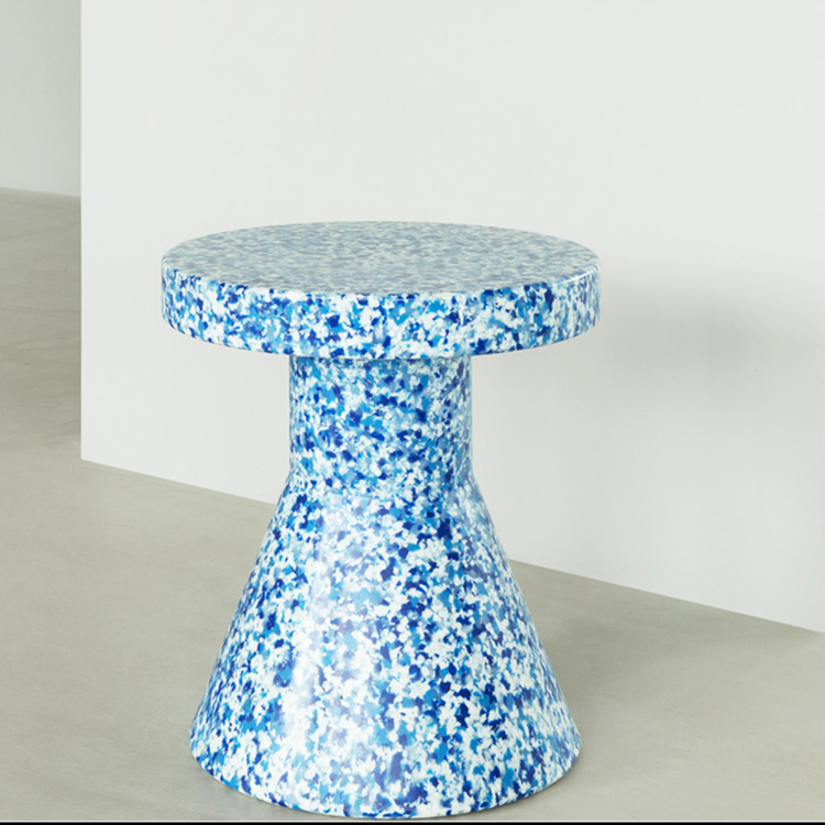 Normann Copenhagen Bit Stool cone blue