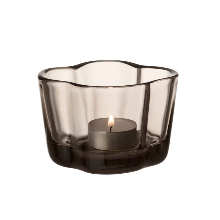 Iittala Aalto tealight candleholder linen