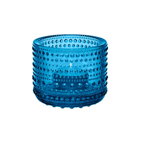 Iittala Kastehelmi tealight candleholder turquoise
