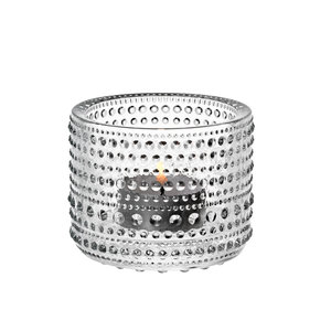 Iittala Kastehelmi tealight candleholder clear