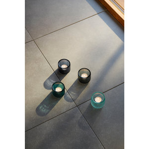 Iittala Kastehelmi tealight candleholder turquoise