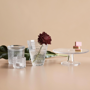 Iittala Kastehelmi tealight candleholder clear