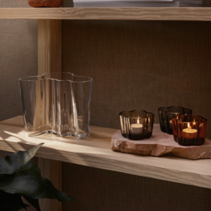 Iittala Aalto tealight candleholder linen