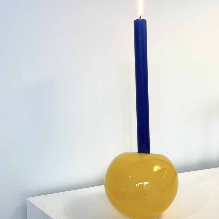 Buro Berger Buro Berger candleholder Atol small yellow