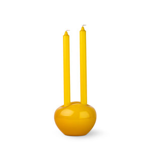 Buro Berger Buro Berger candleholder Atol large yellow