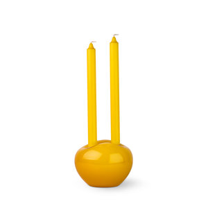 Buro Berger Candleholder Atol large yellow