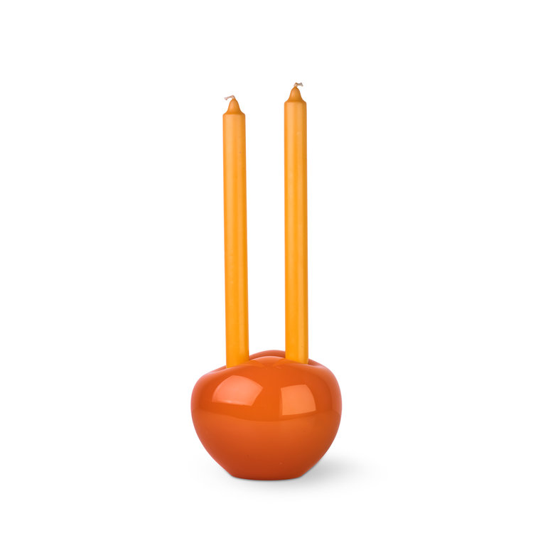 Buro Berger Buro Berger candleholder Atol large orange-red