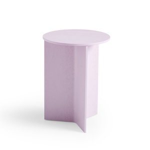 HAY Side table Slit wood pink