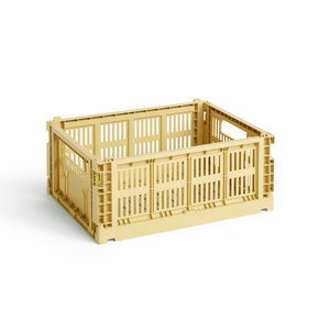 HAY Colour Crate M golden yellow